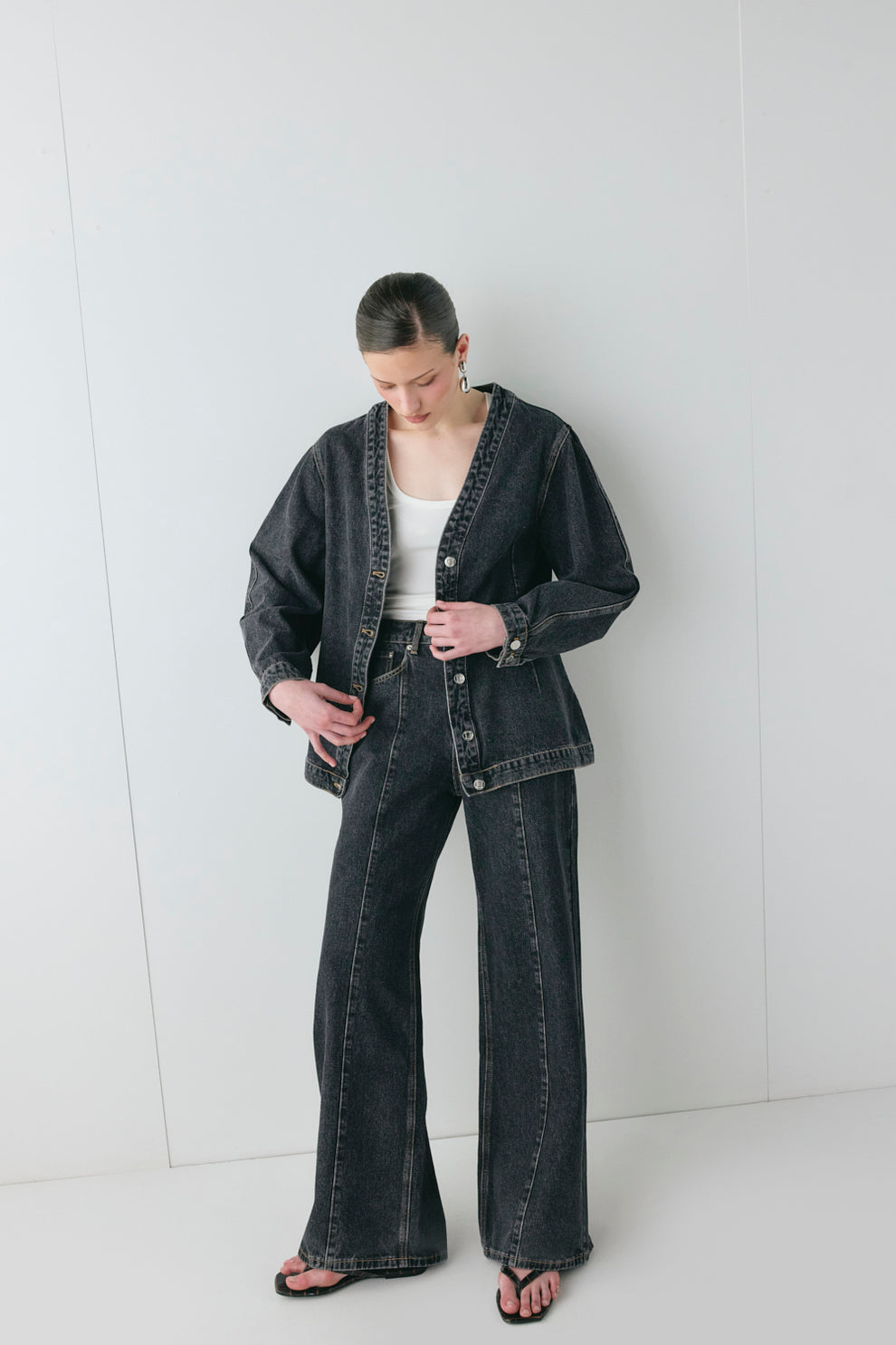 Tilly Denim Jeans Washed Black