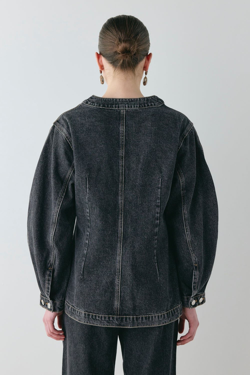 Vivien Denim Jacket Washed Black