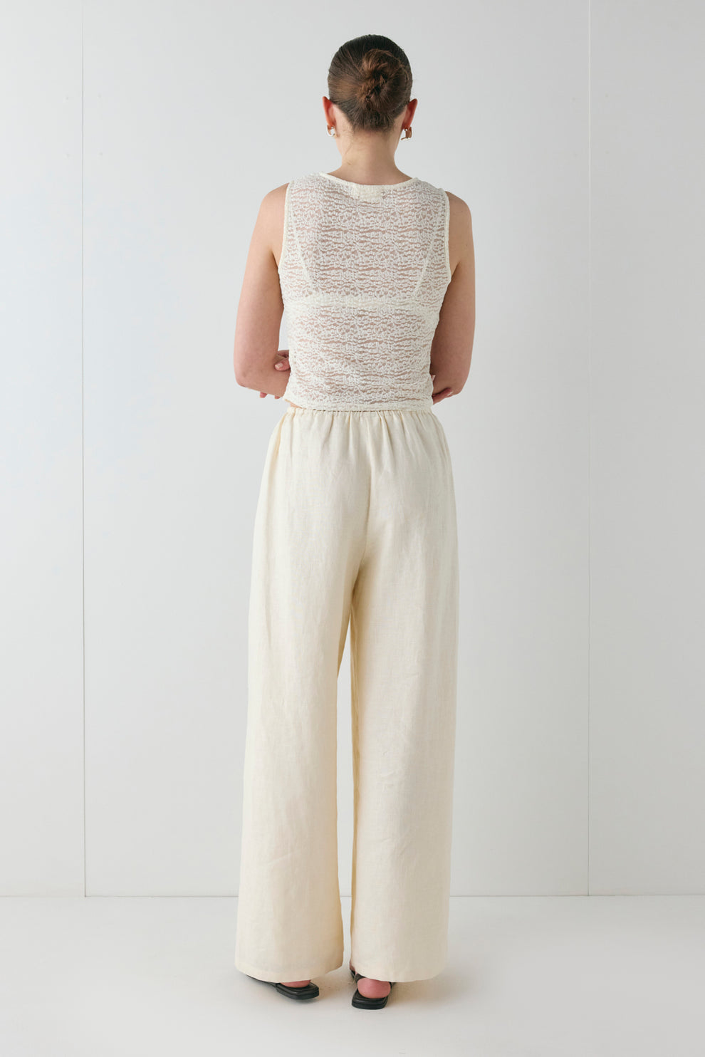 Raya Linen Pants Cream
