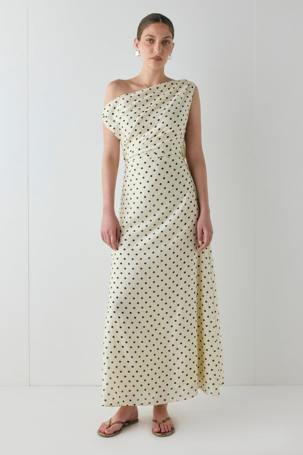 Yvonne Maxi Dress Polka Dot - size:Kailee:AU 6 / US 2