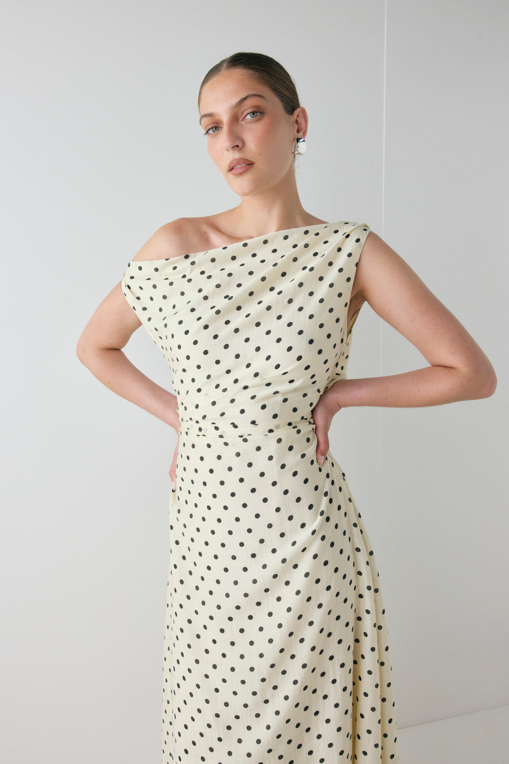Yvonne Maxi Dress Polka Dot