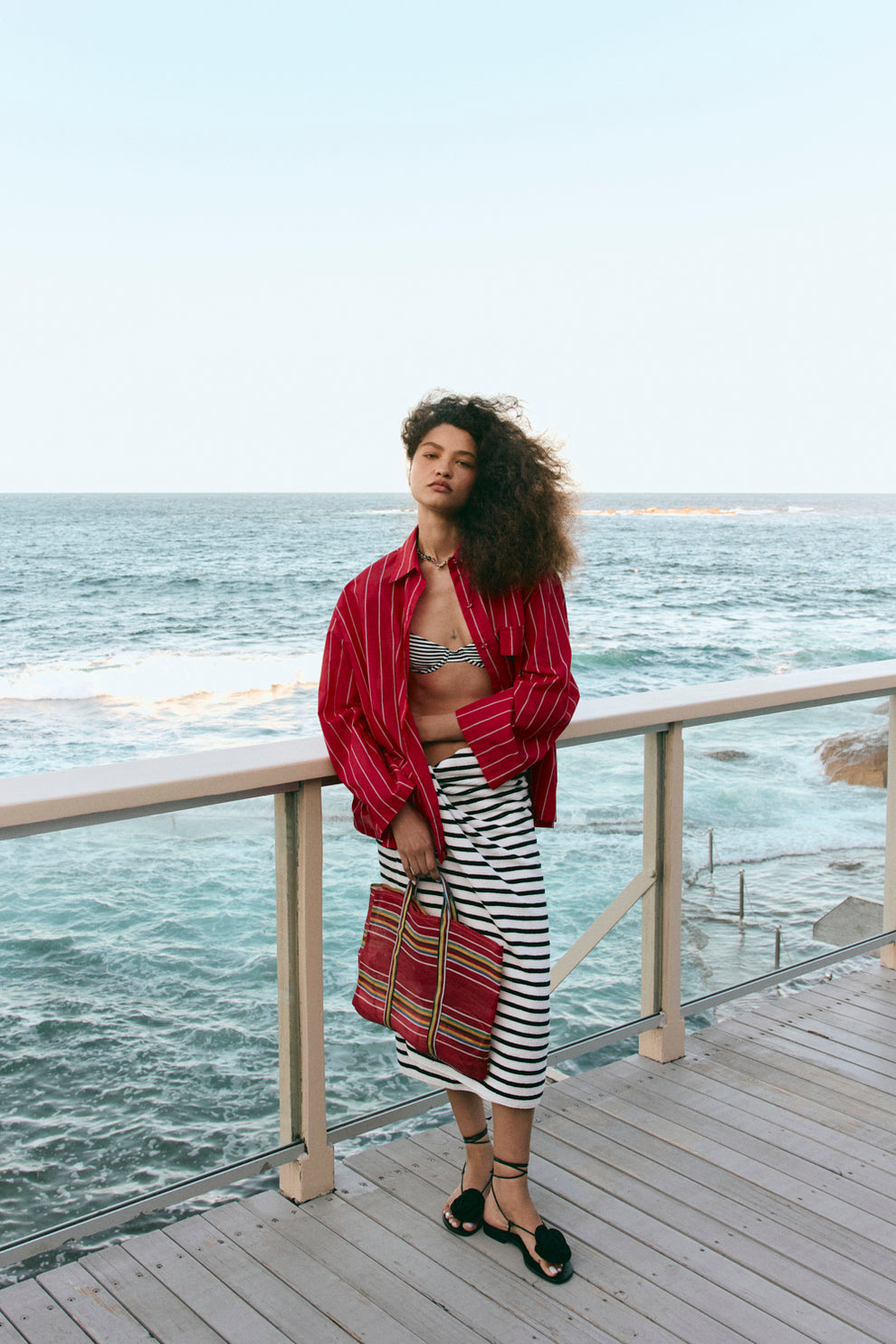 Vale Shirt Red Stripe