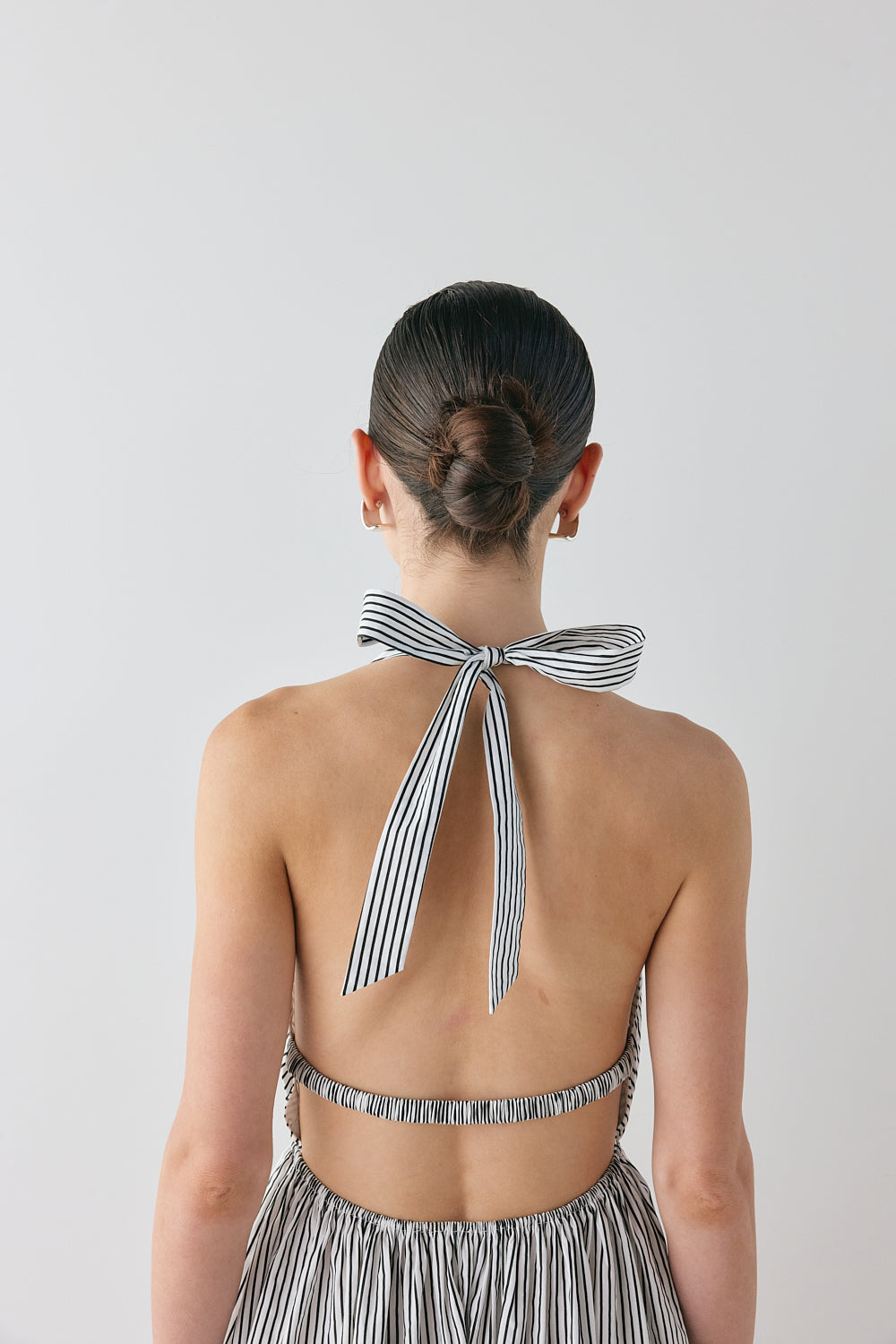 Demi Midi Dress Stripe