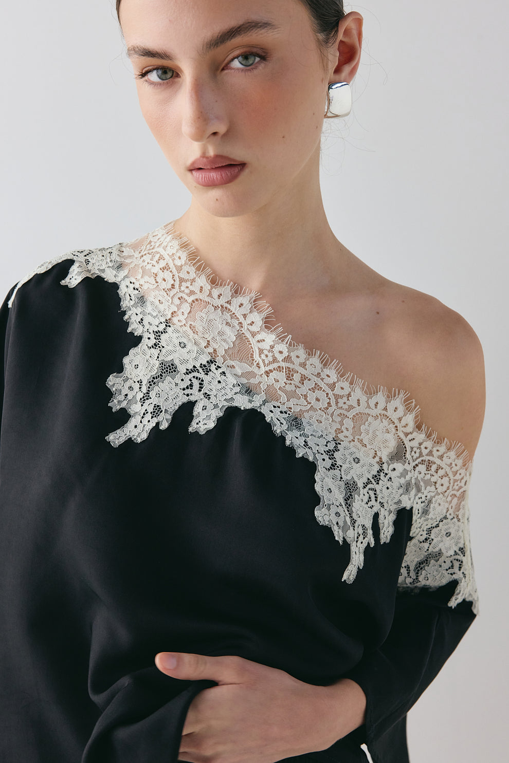 Miette Lace Top Black