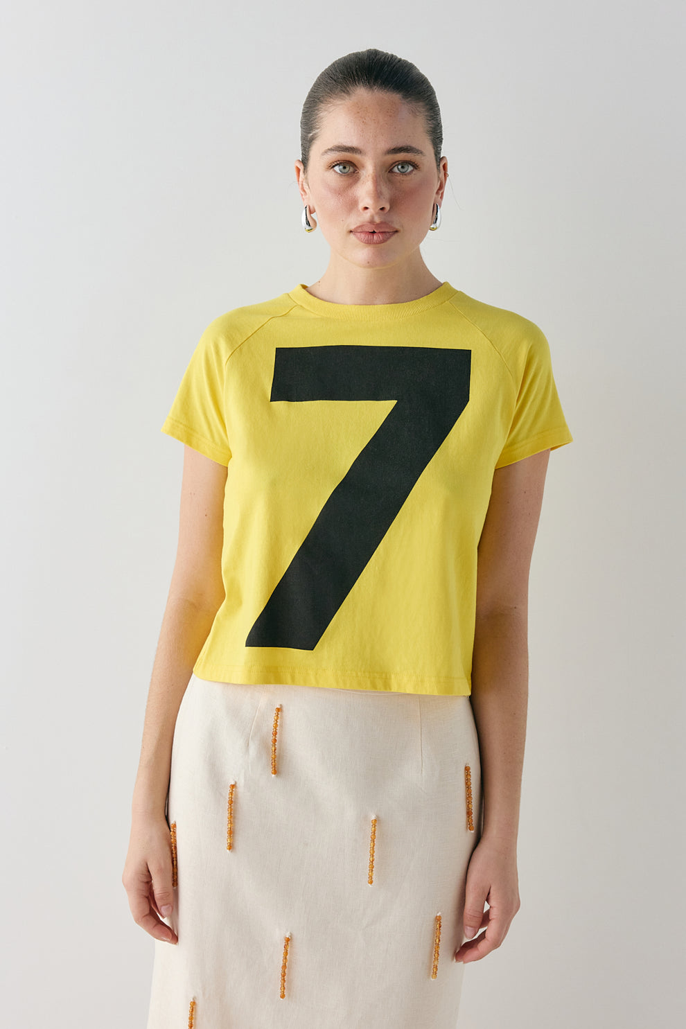 Bruna Tee Yellow
