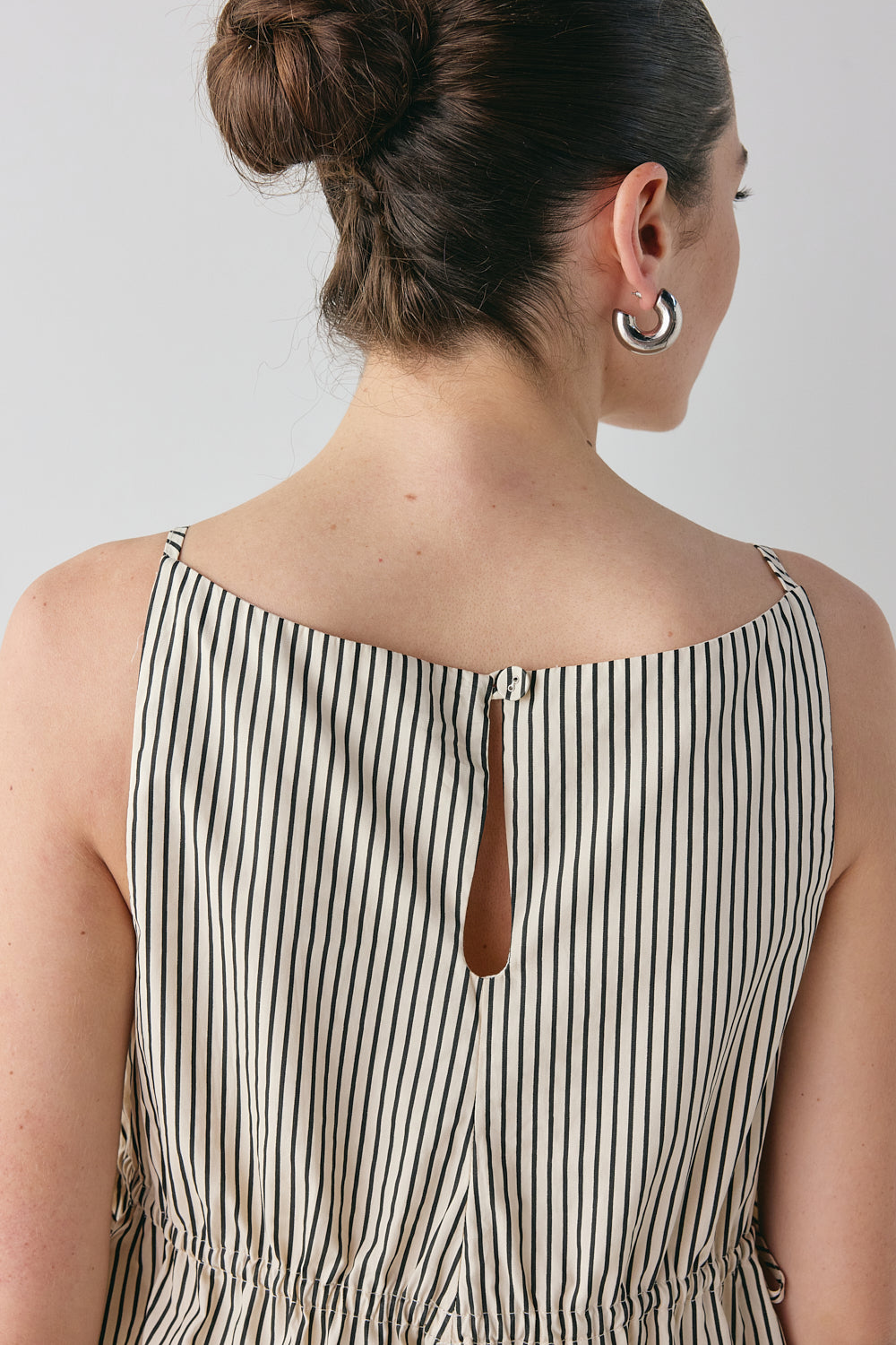 Indi Top Black Stripe