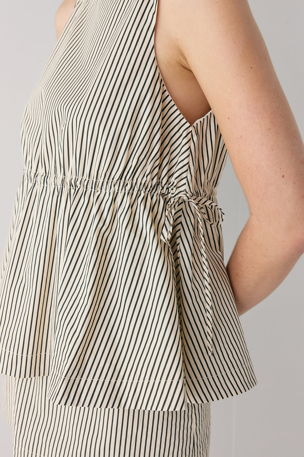 Indi Top Black Stripe