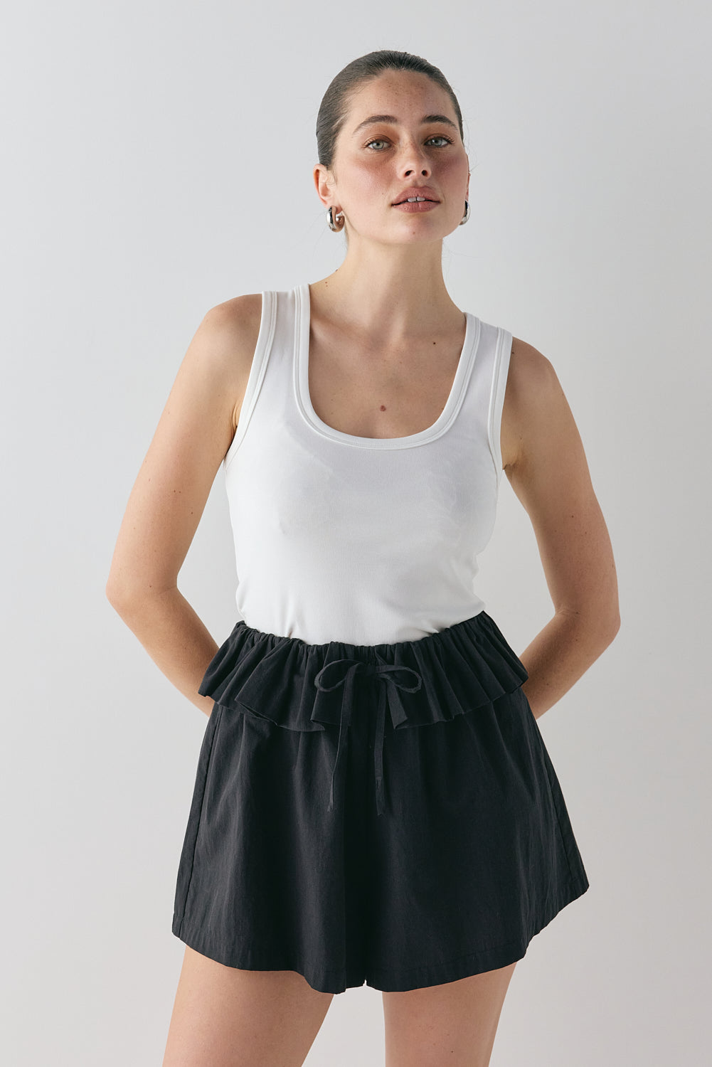 Geneva Shorts Black - size:Ruby:AU 6 / US 2