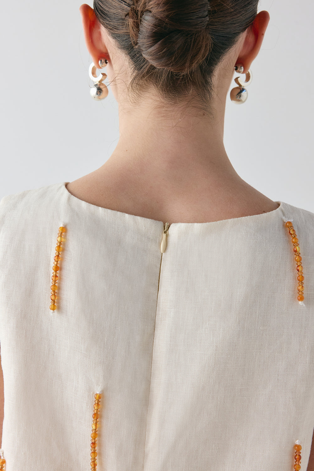 Siena Linen Top Cream