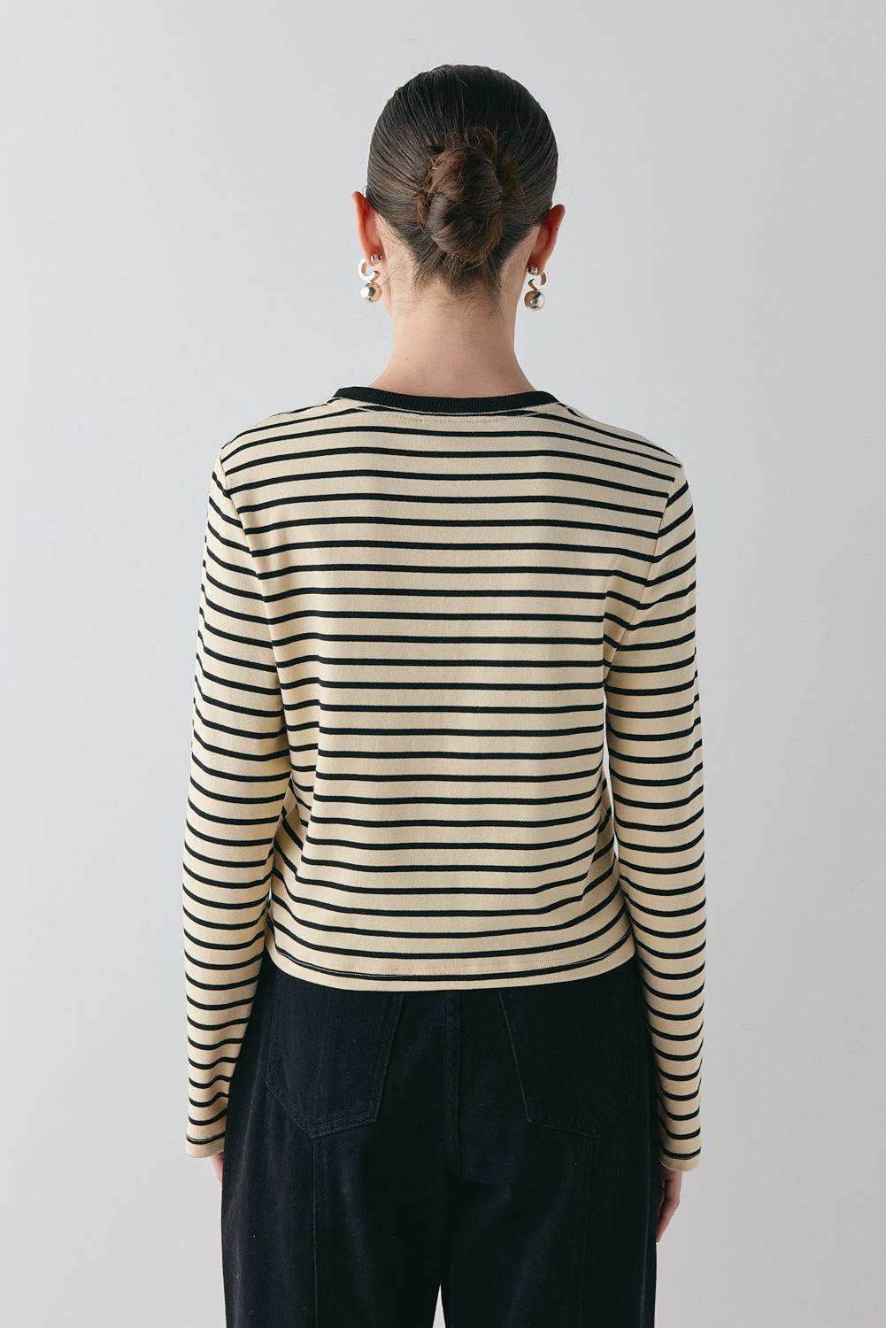Max Top Black Stripe