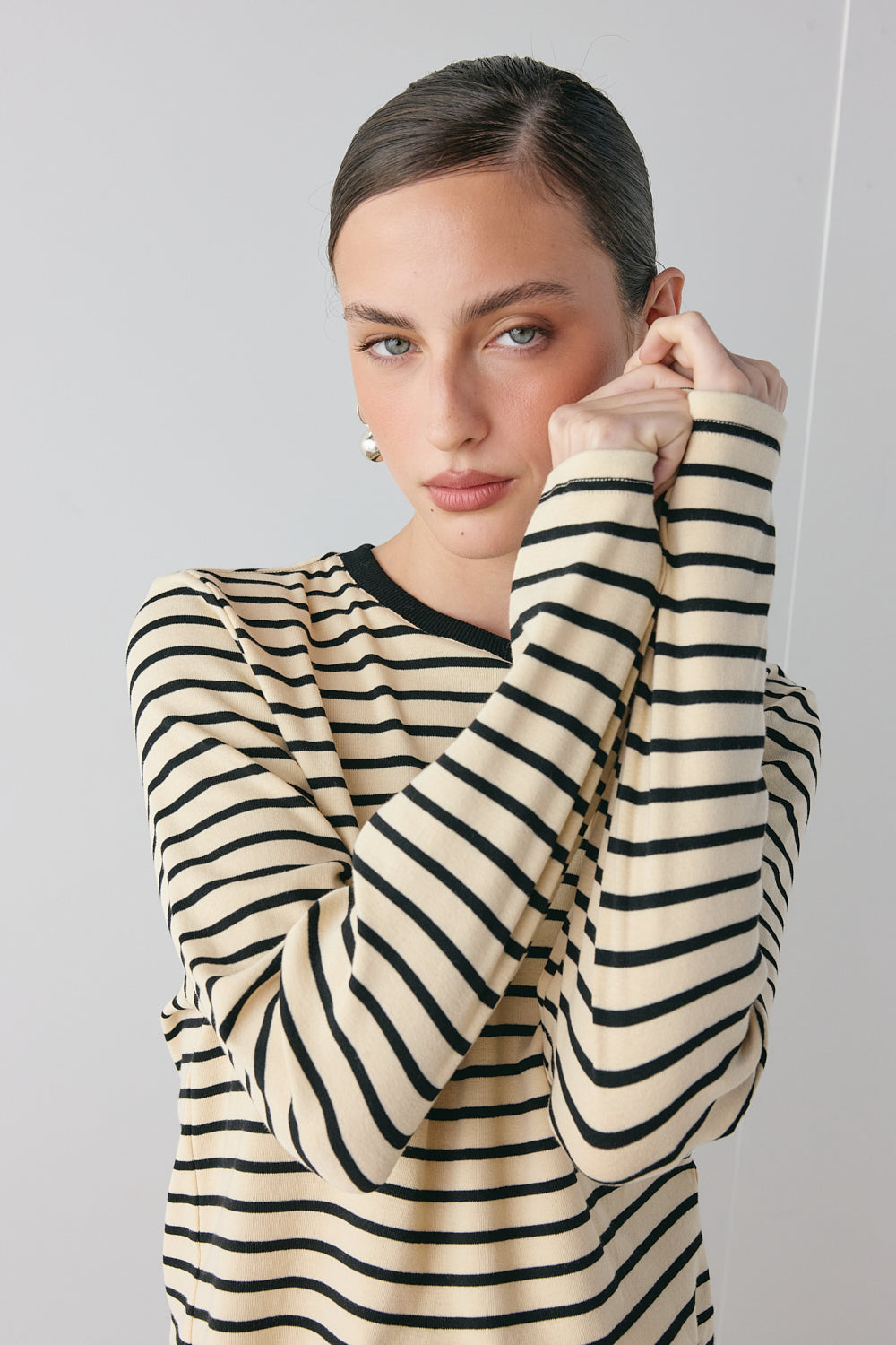 Max Top Black Stripe