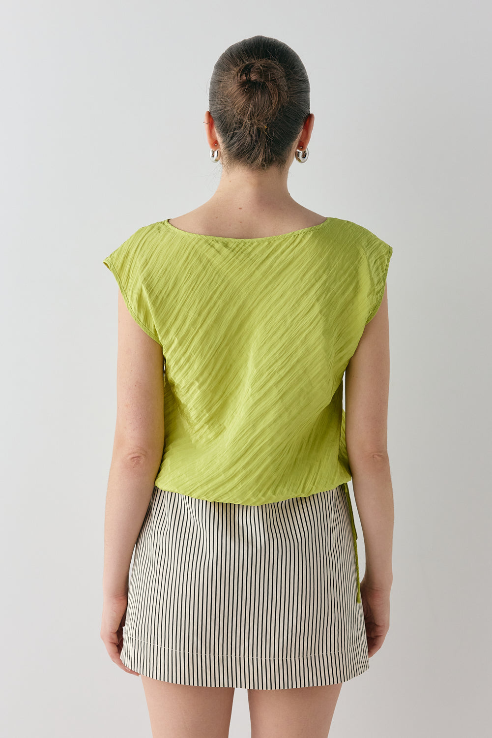 Zina Top Lime