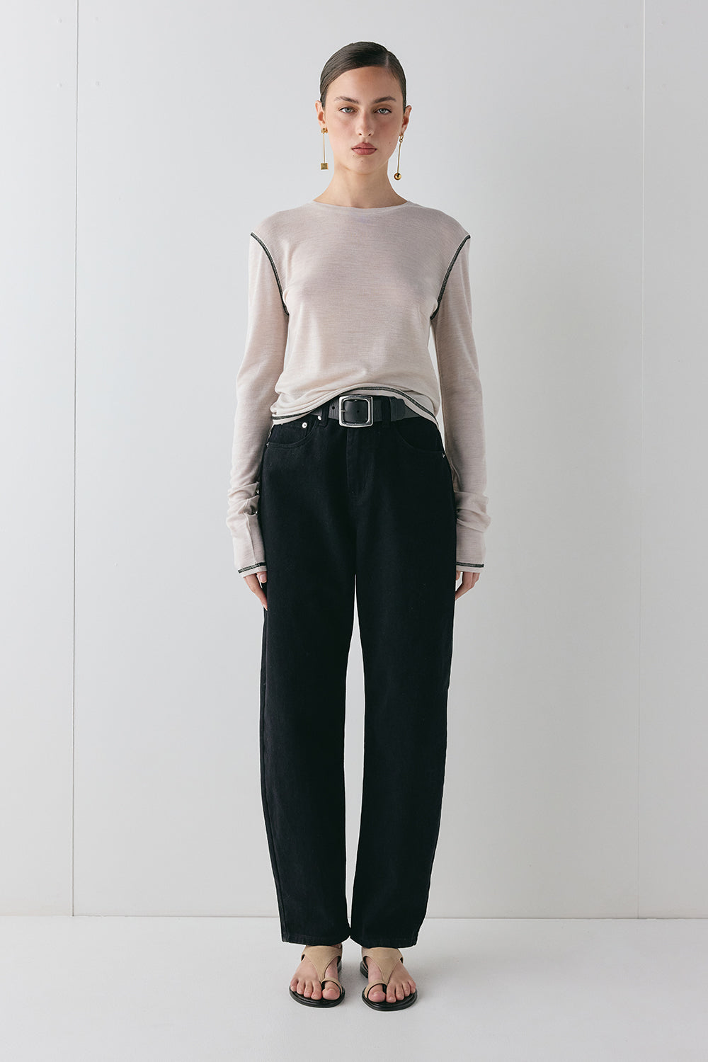 Anya Top Chalk - size:MC:AU 6 / US 2