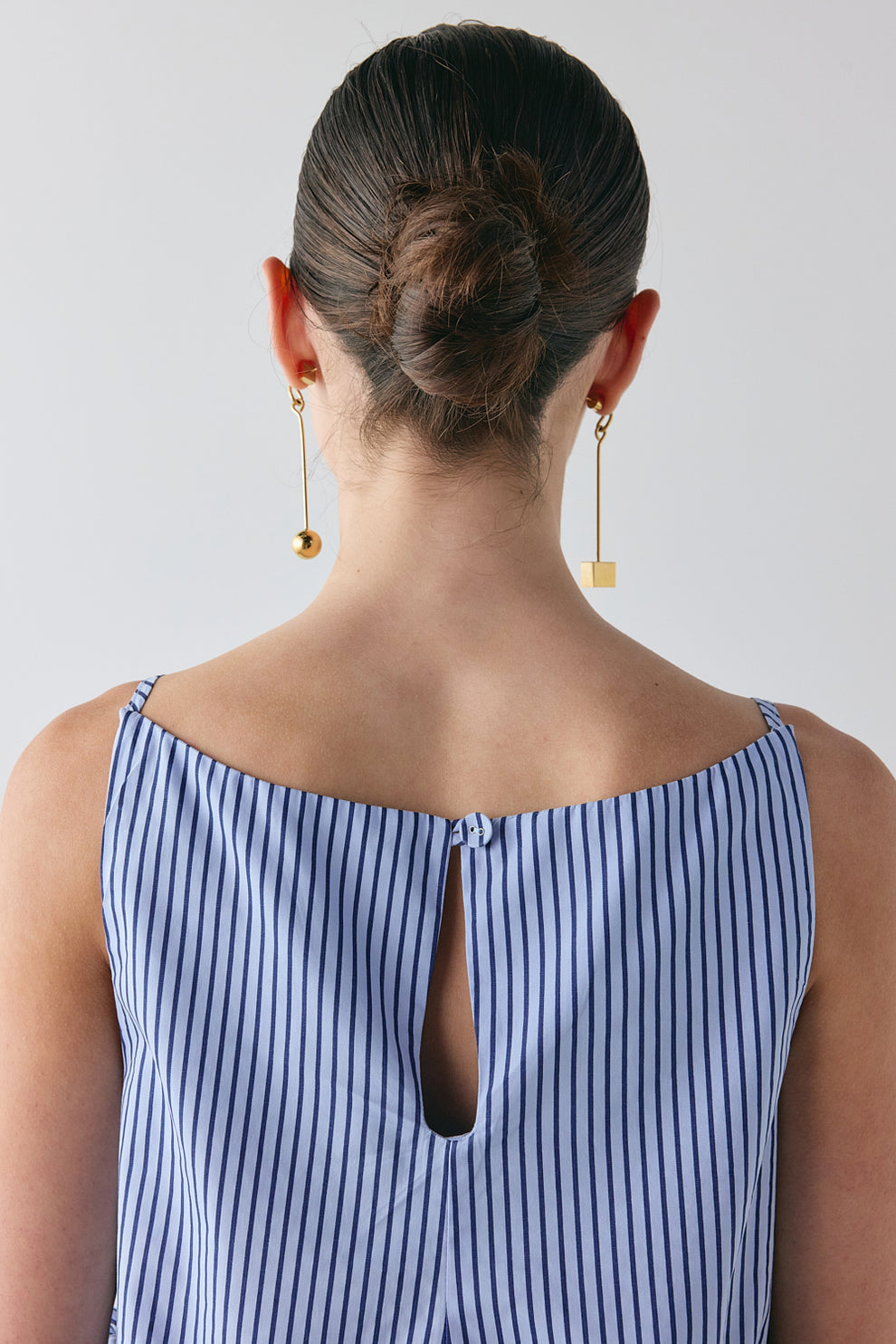 Indi Top Blue Stripe