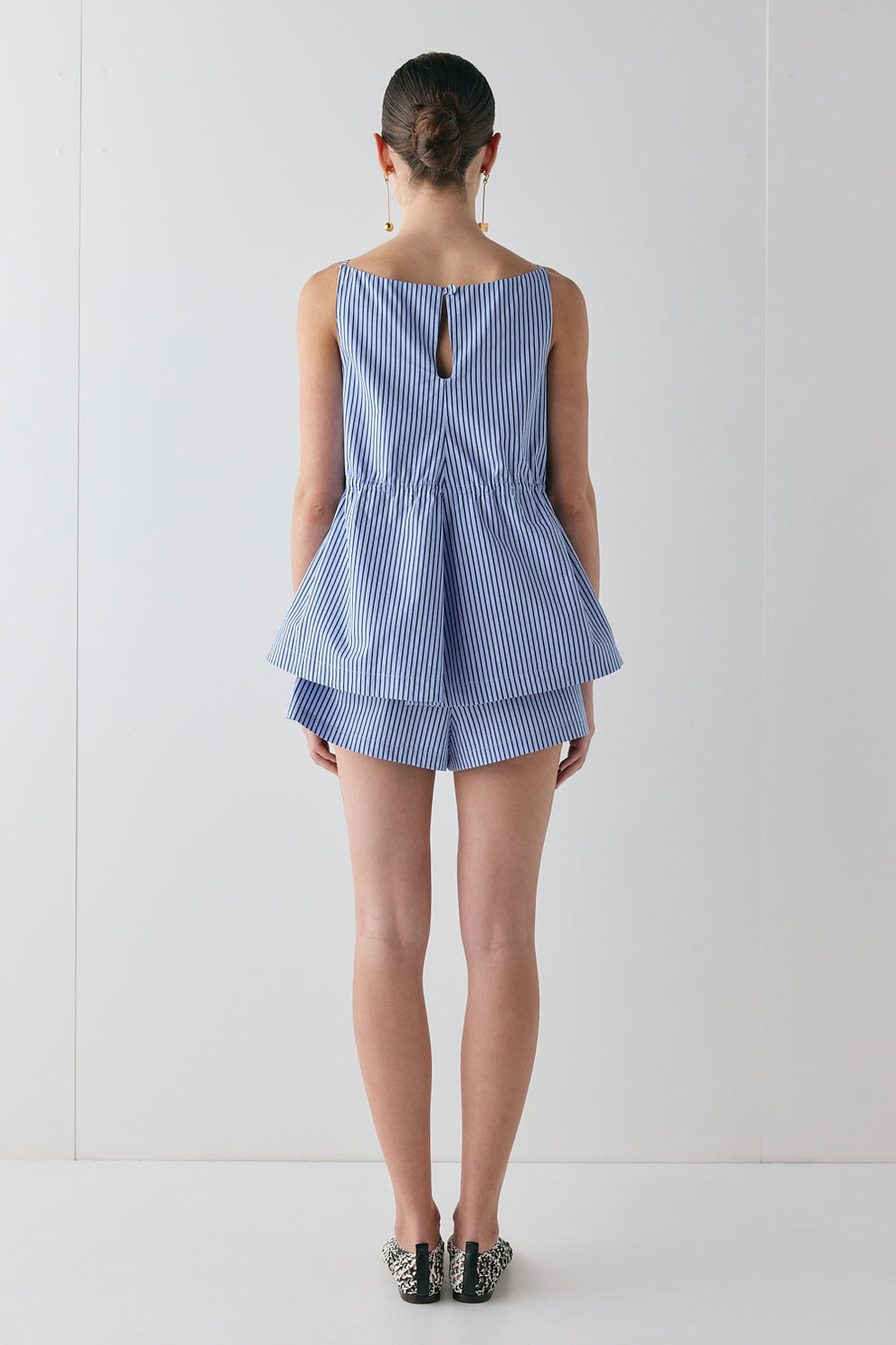 Indi Top Blue Stripe