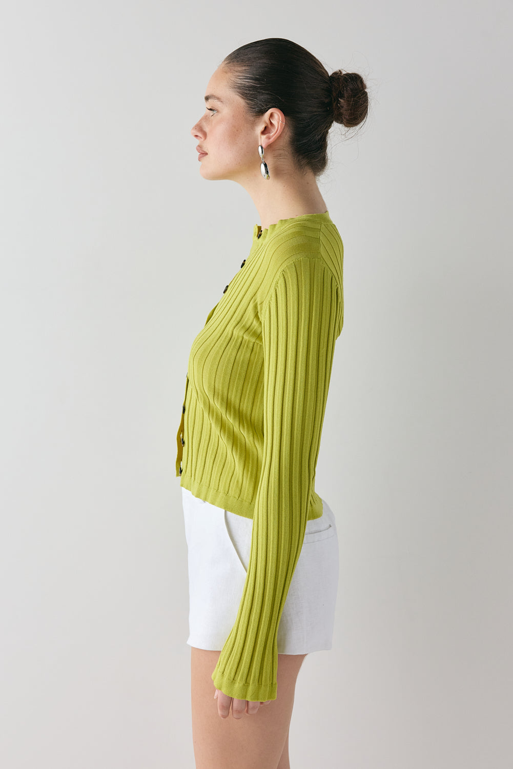 Hattie Knit Top Lime