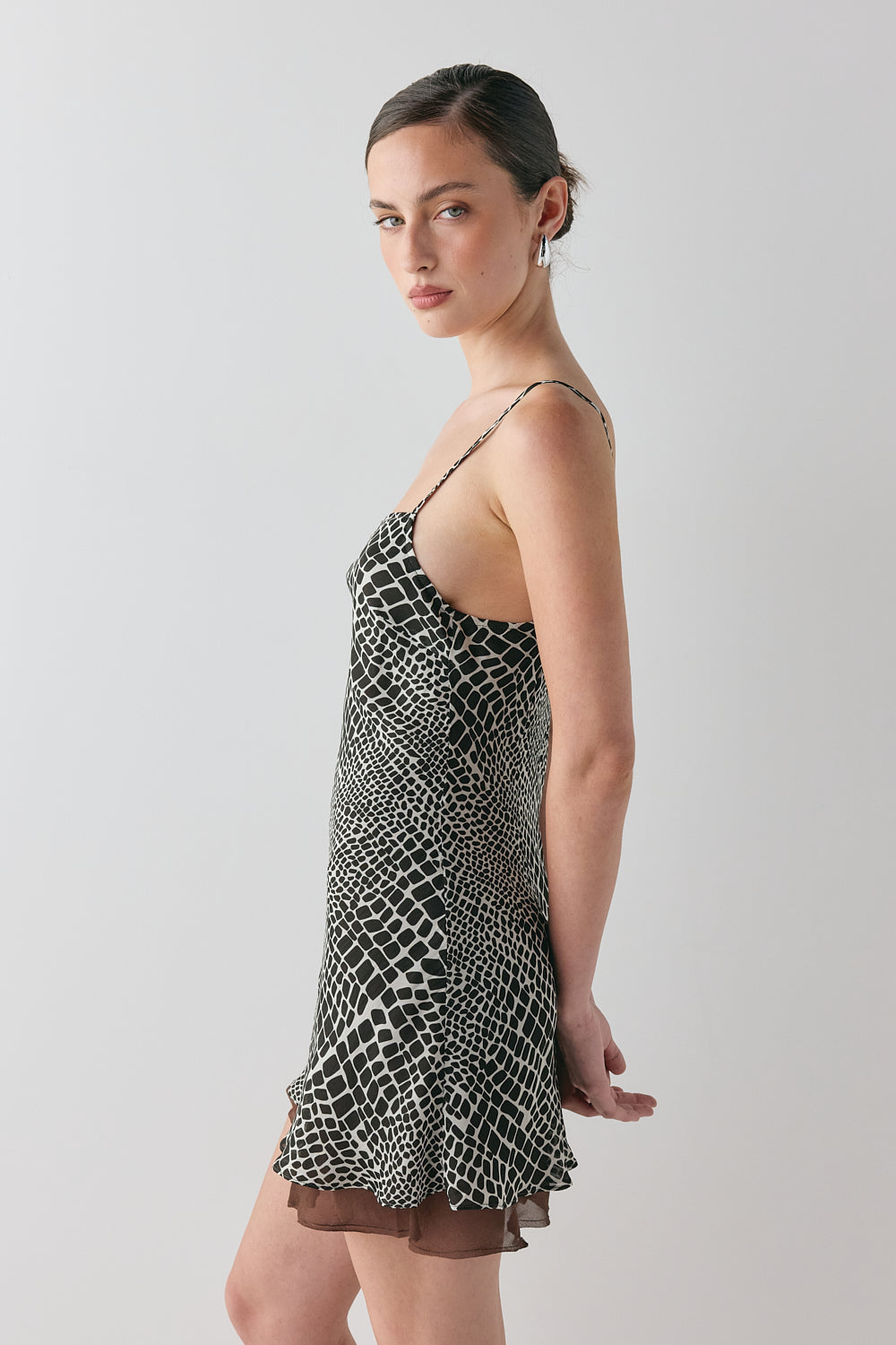 Delia Mini Dress Croc