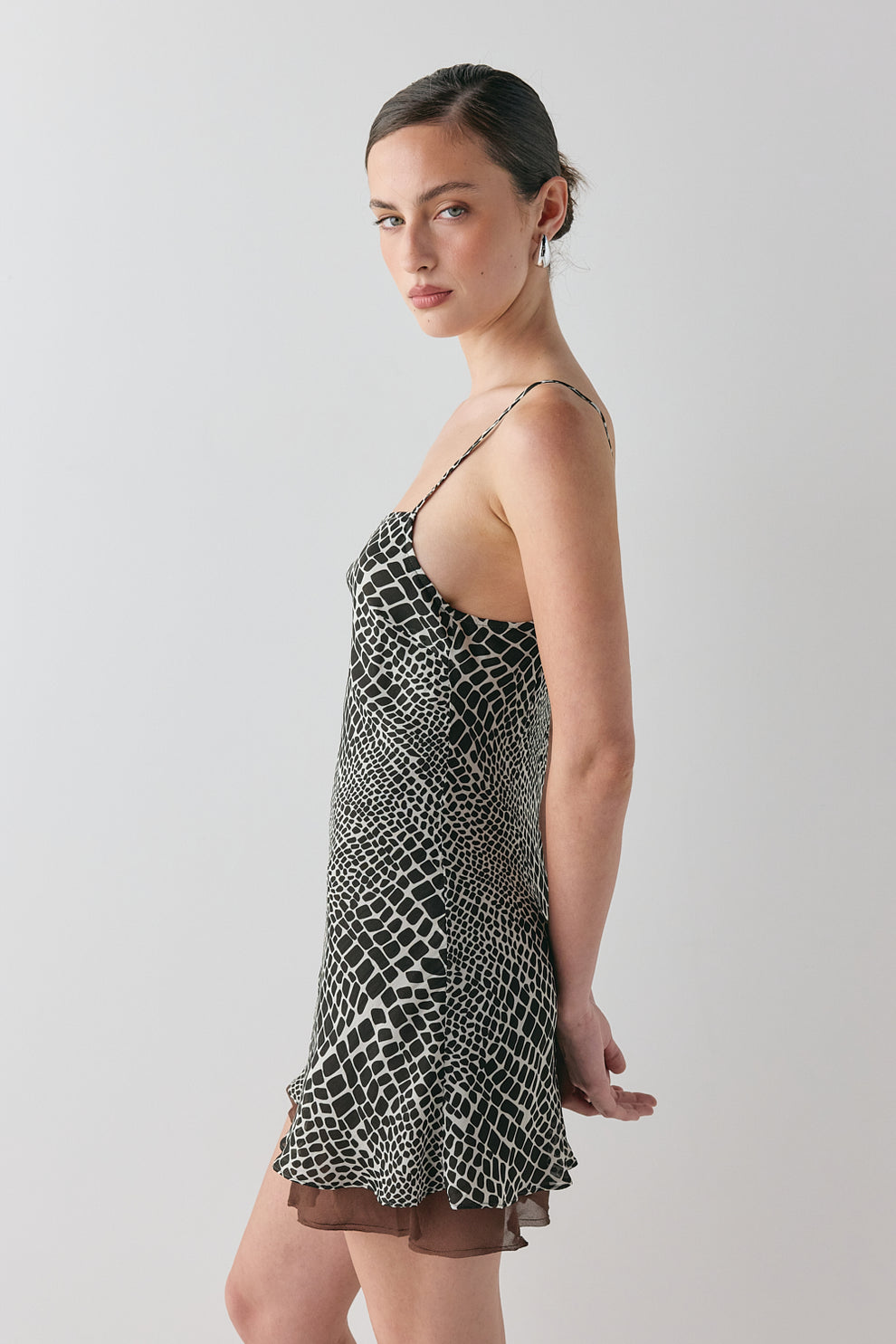 Delia Mini Dress Croc