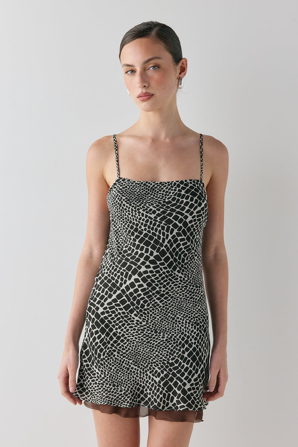 Delia Mini Dress Croc