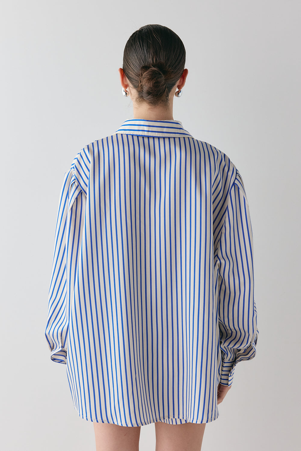 Tully Shirt Cobalt Stripe