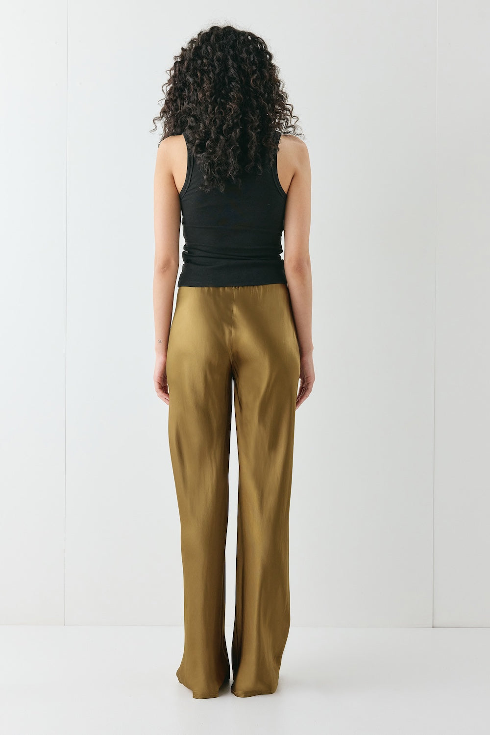 Rae Satin Pants Copper