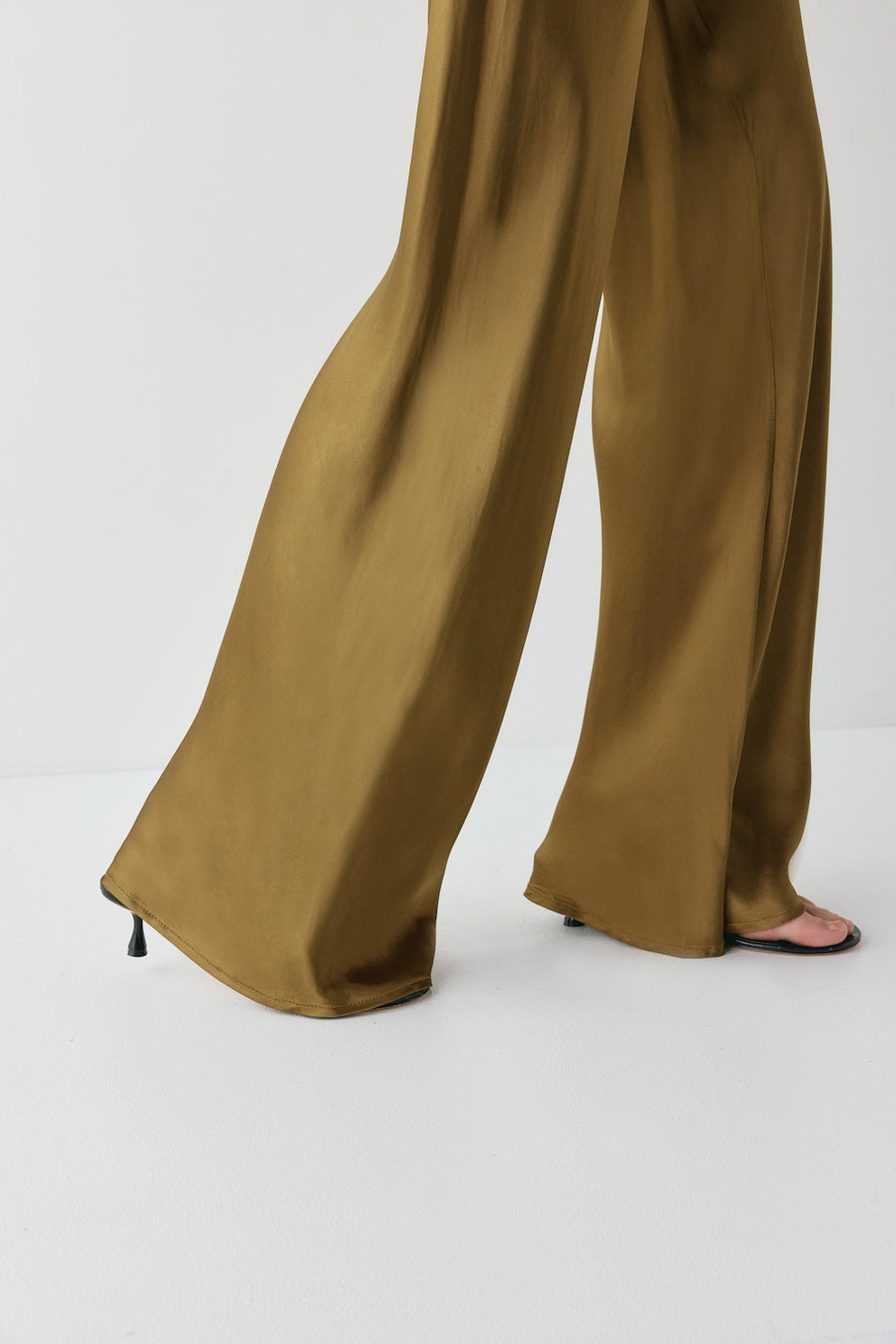 Rae Satin Pants Copper