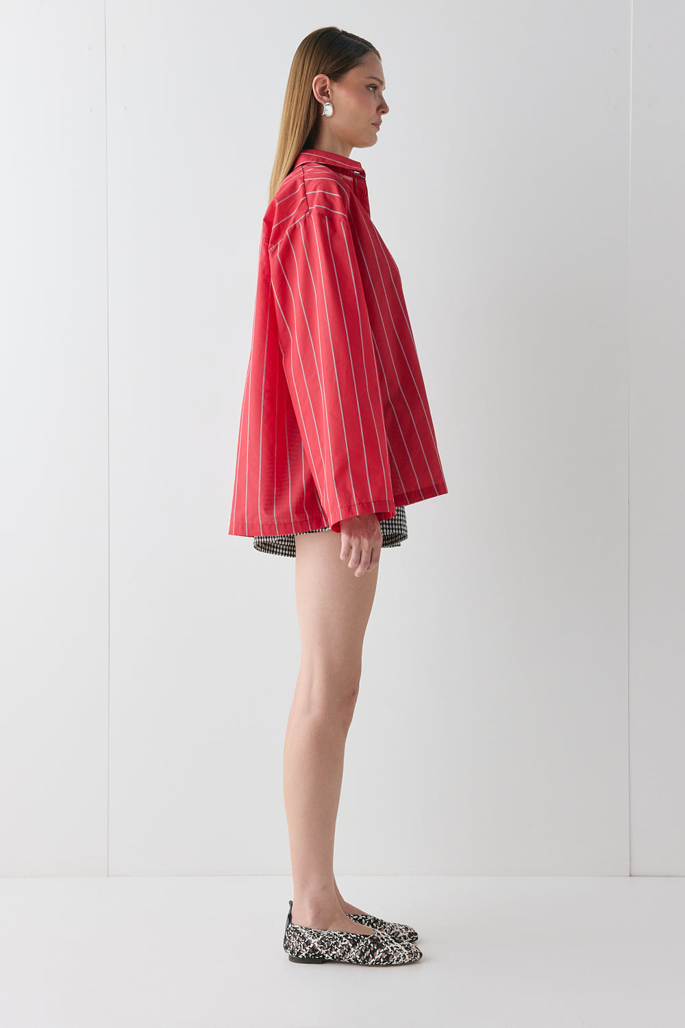 Vale Shirt Red Stripe 