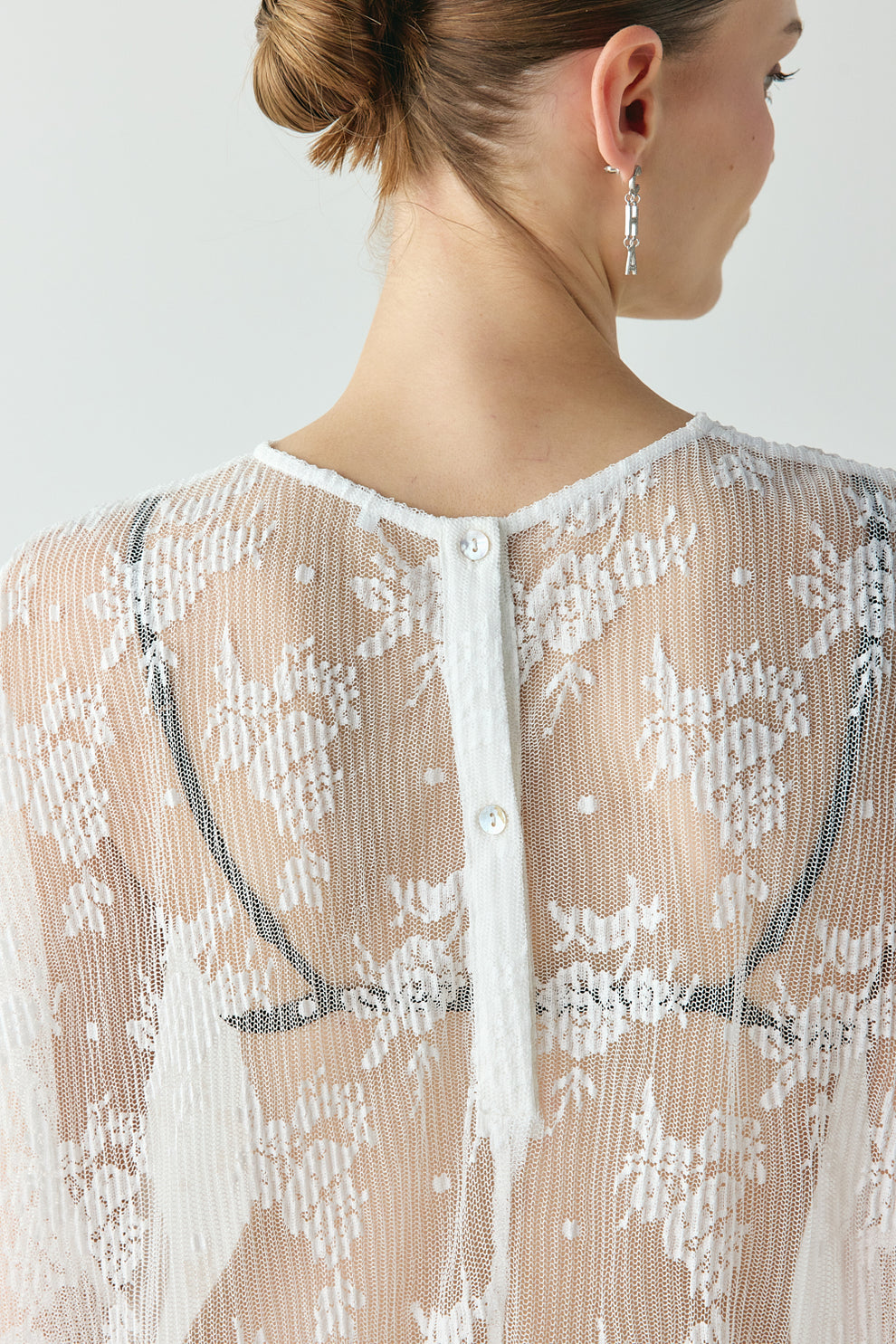 Lucienne Lace Maxi Dress White