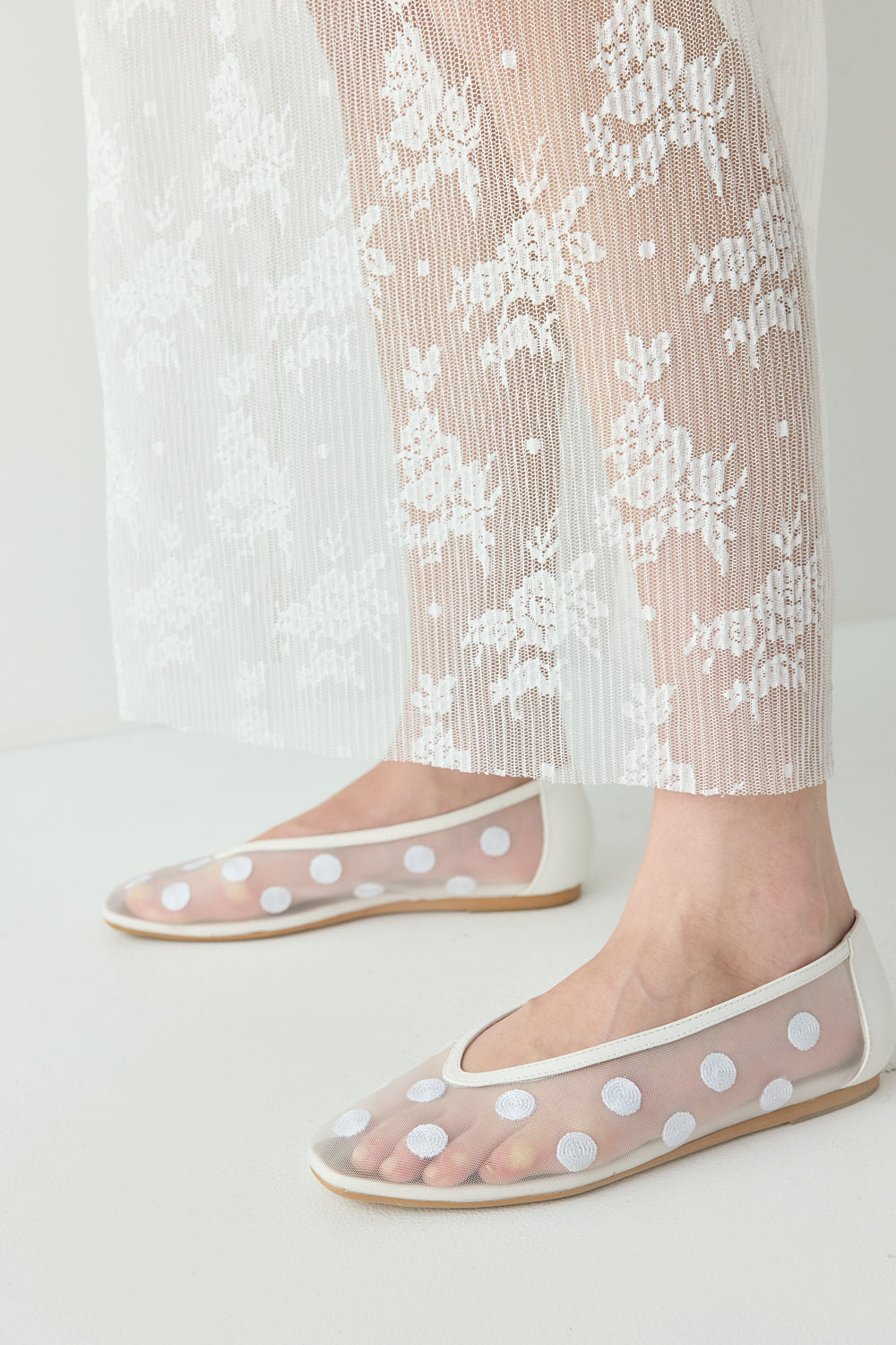 Lucienne Lace Maxi Dress White