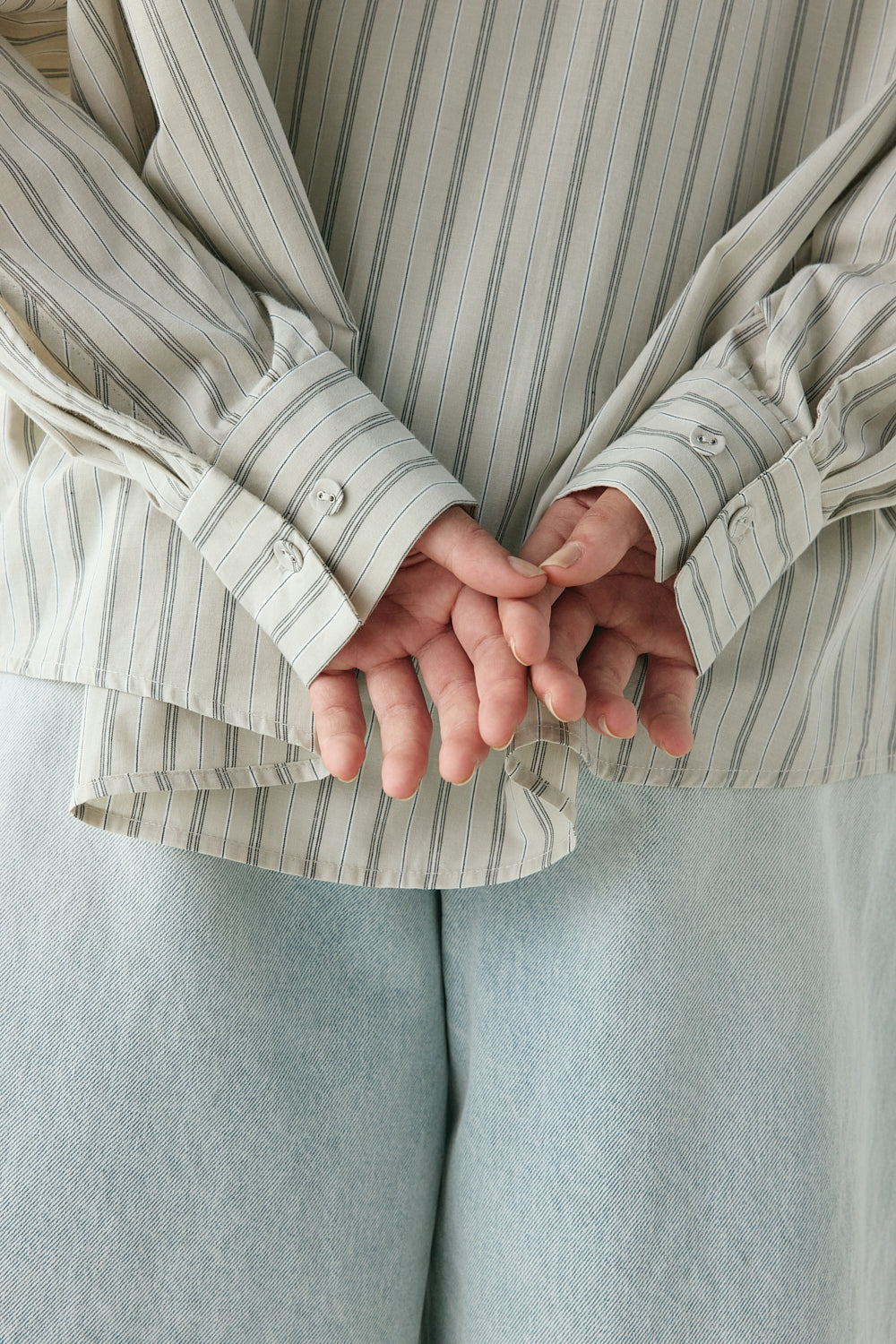 Tully Shirt Oat Stripe 