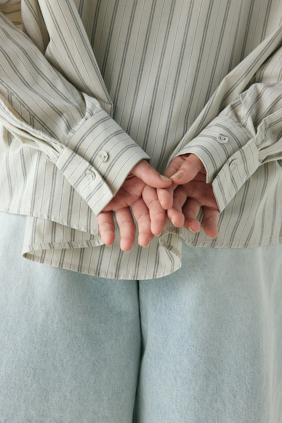 Tully Shirt Oat Stripe 