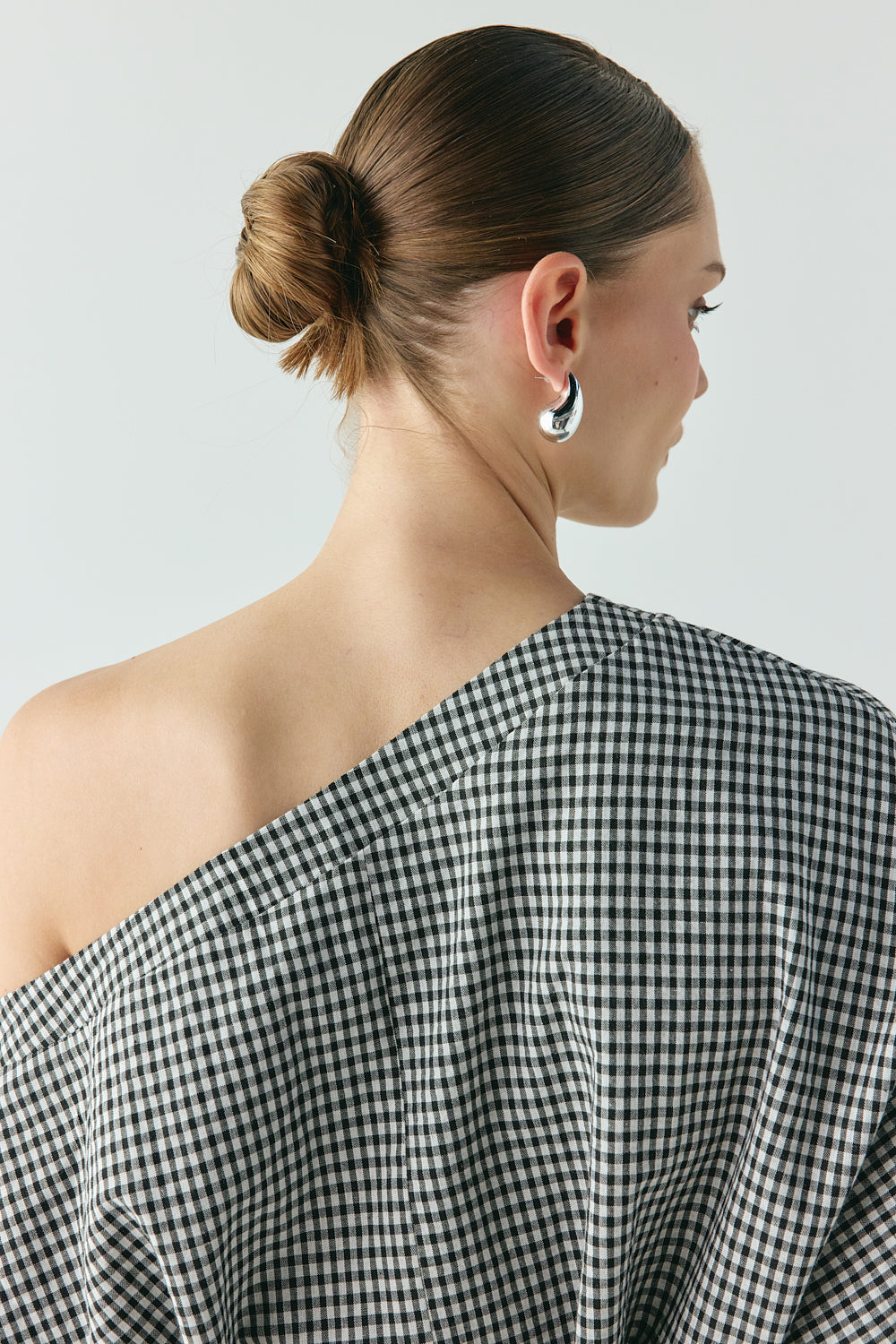 Mara Mini Dress Black Check