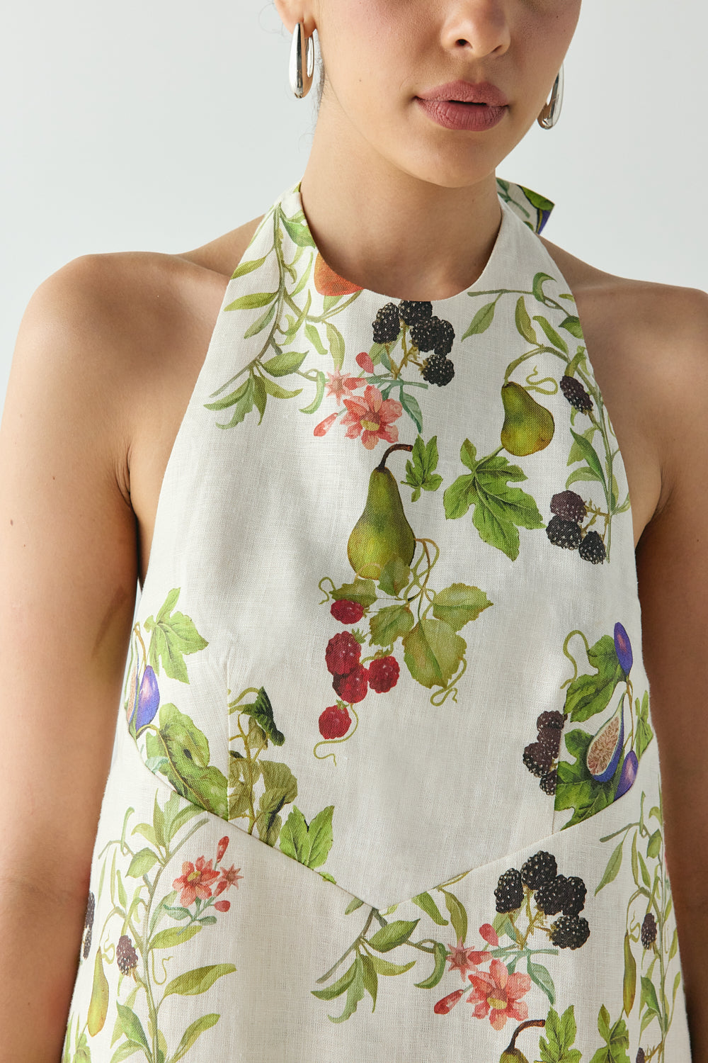 Sierra Linen Top Orchard