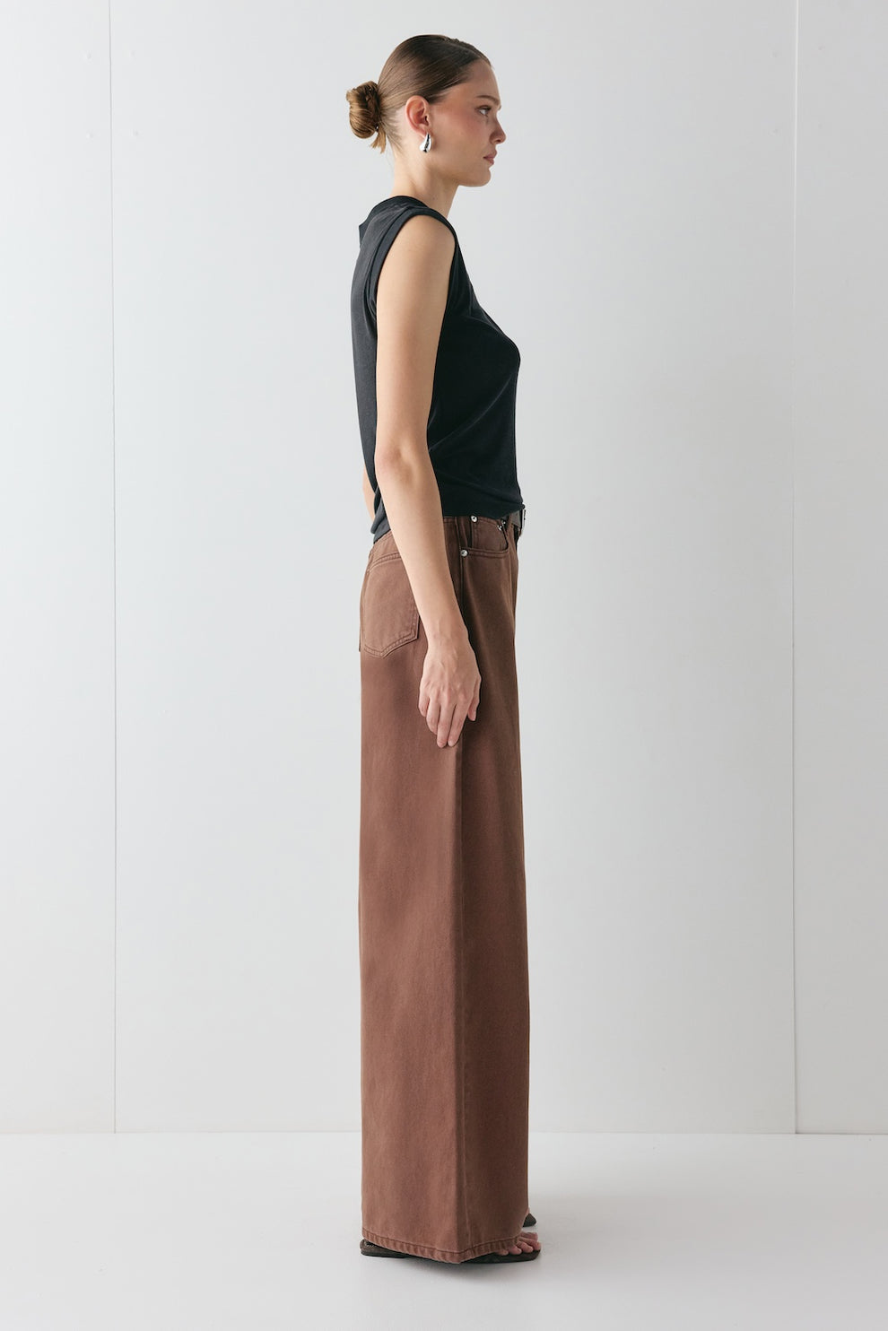 Aston Denim Jeans Chocolate