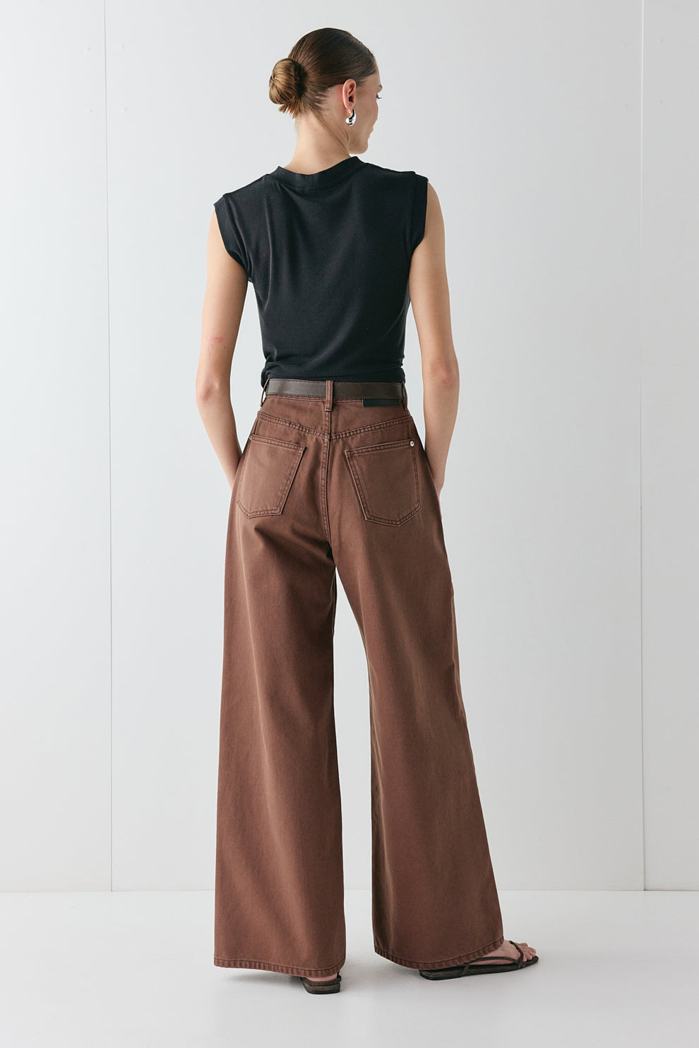 Aston Denim Jeans Chocolate