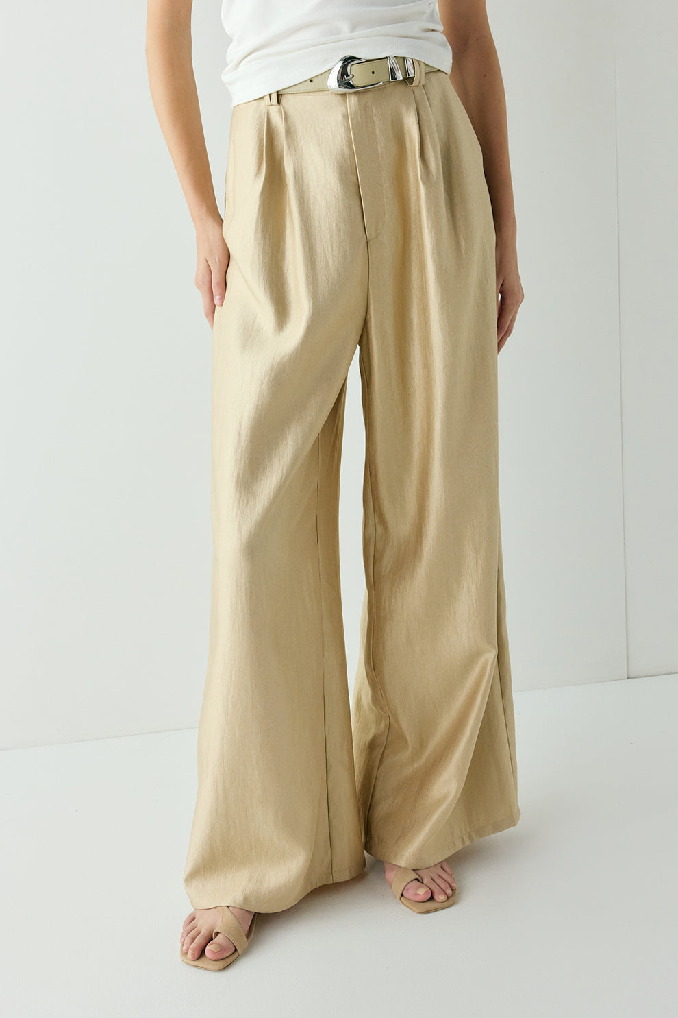 Skye Pants Gold 