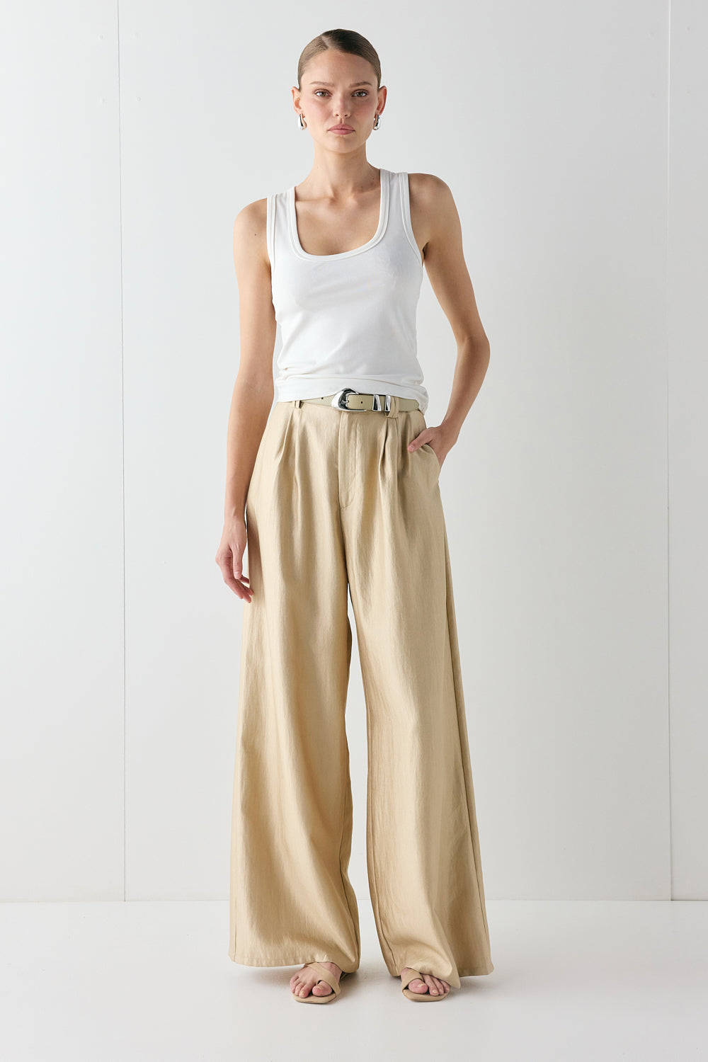 Skye Pants Gold 