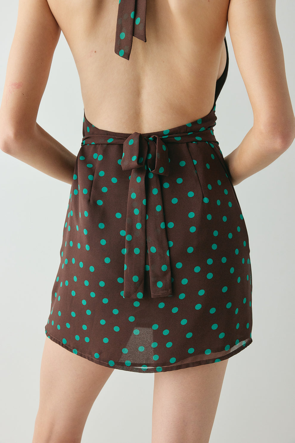 VRG GRL Women's' 'Zinnia Mini Dress Polka Dot 14 VRG GRL Women's' 'Zinnia Mini Dress Polka Dot 14