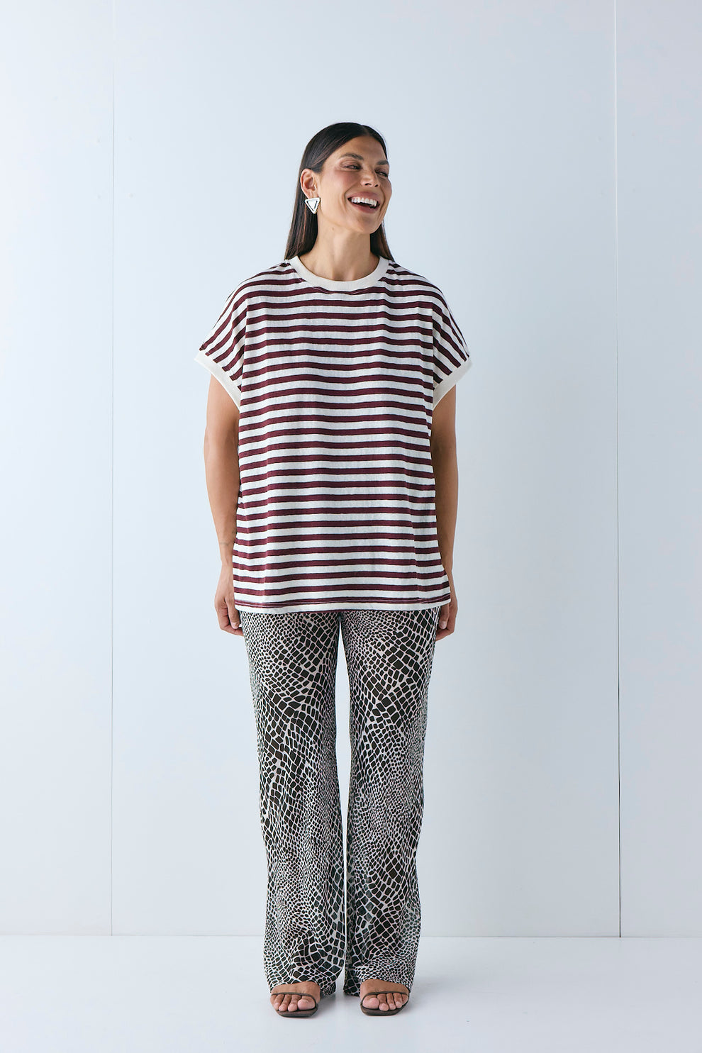 Remi Sheer Pants Croc - size:Pala:AU 12 / US 8