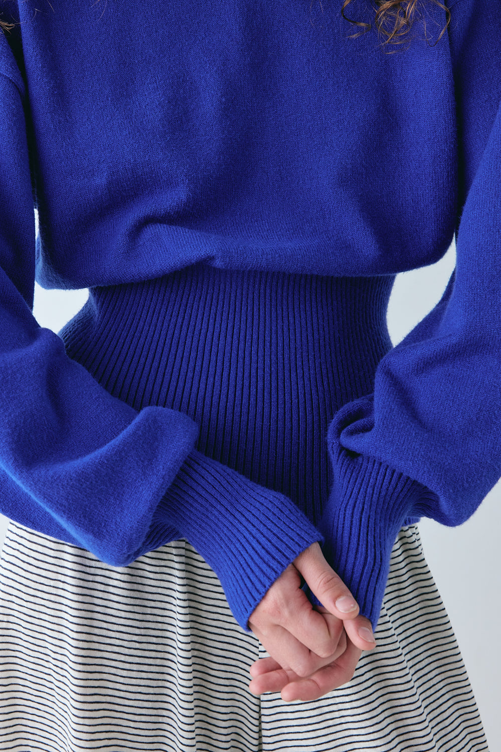 Vali Knit Jumper Cobalt