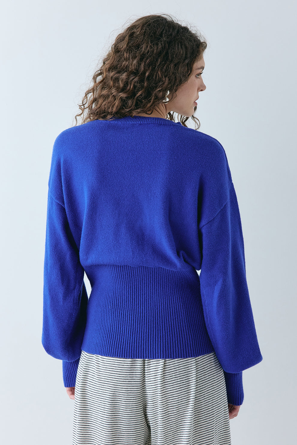 Vali Knit Jumper Cobalt