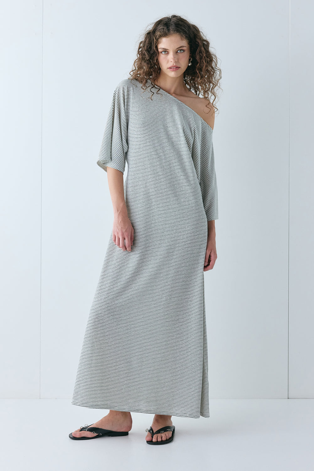 Amalie Maxi Dress Stripe 