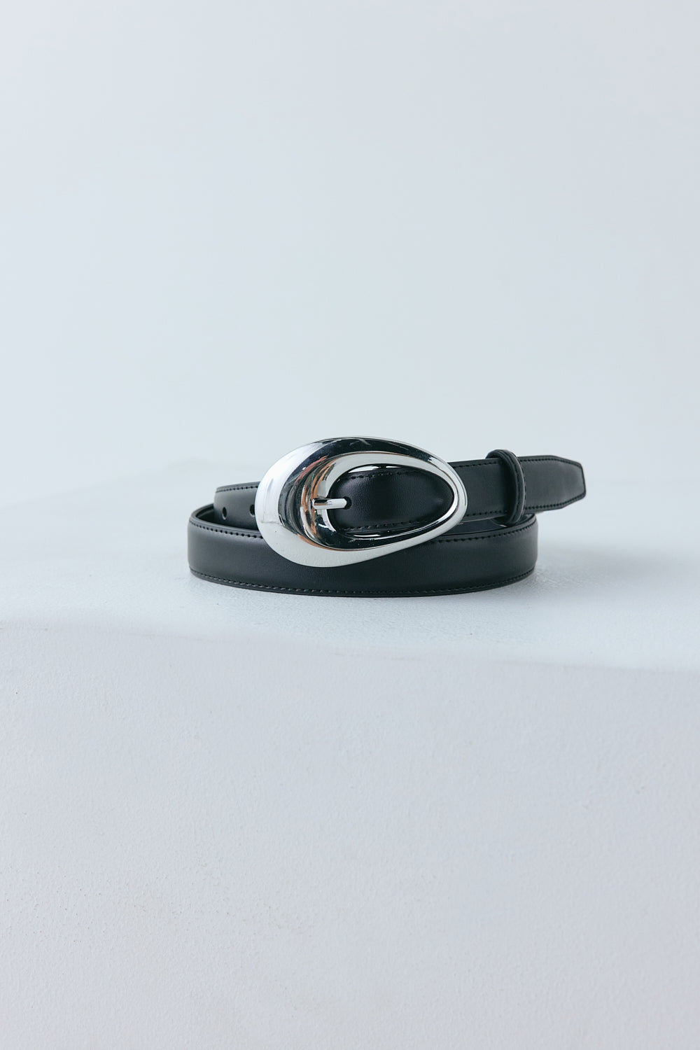 Alina Leather Belt Black