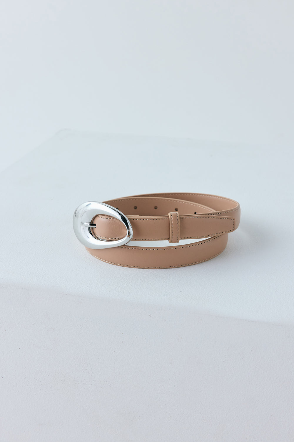 Alina Leather Belt Tan