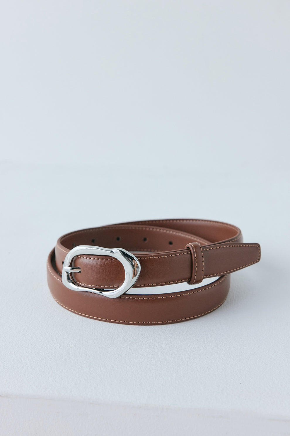 Mali Leather Belt Brown