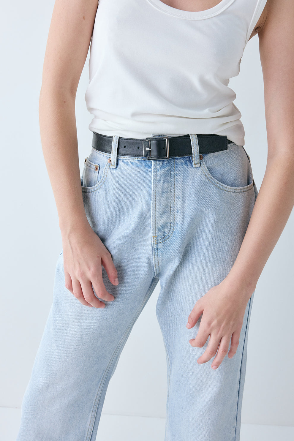 Franca Denim Jeans Washed Blue