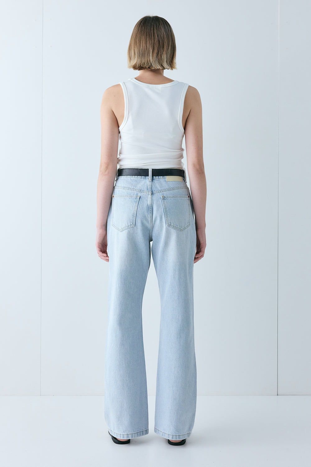 Franca Denim Jeans Washed Blue