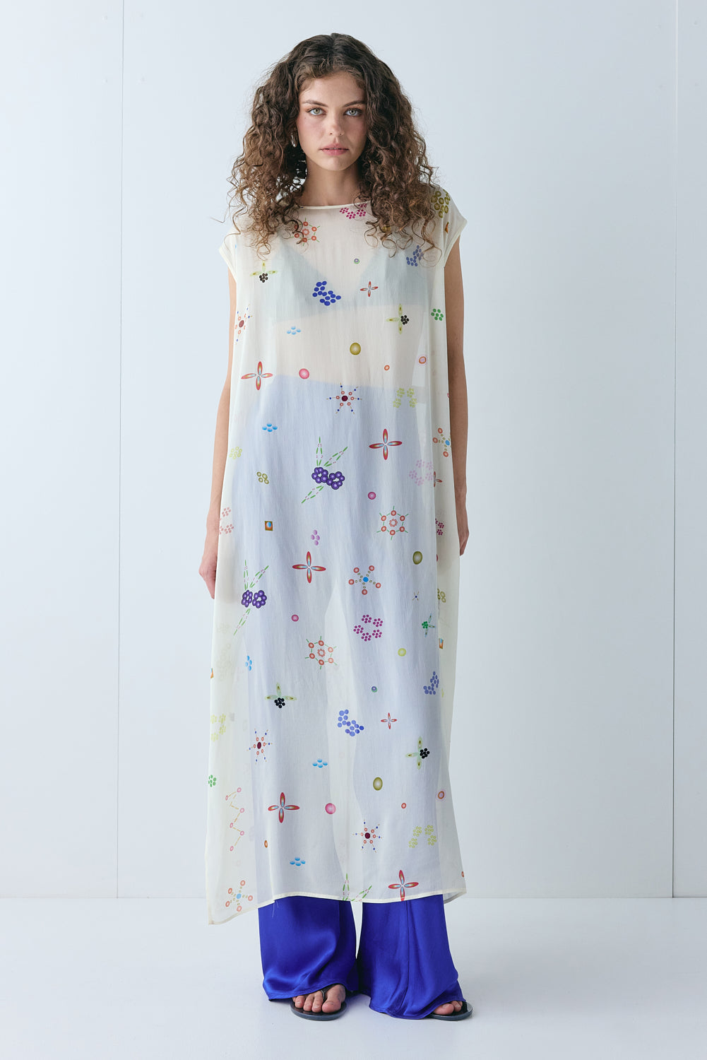 Solaire Sheer Maxi Dress Pia - size:Lillian:AU 6 / US 2
