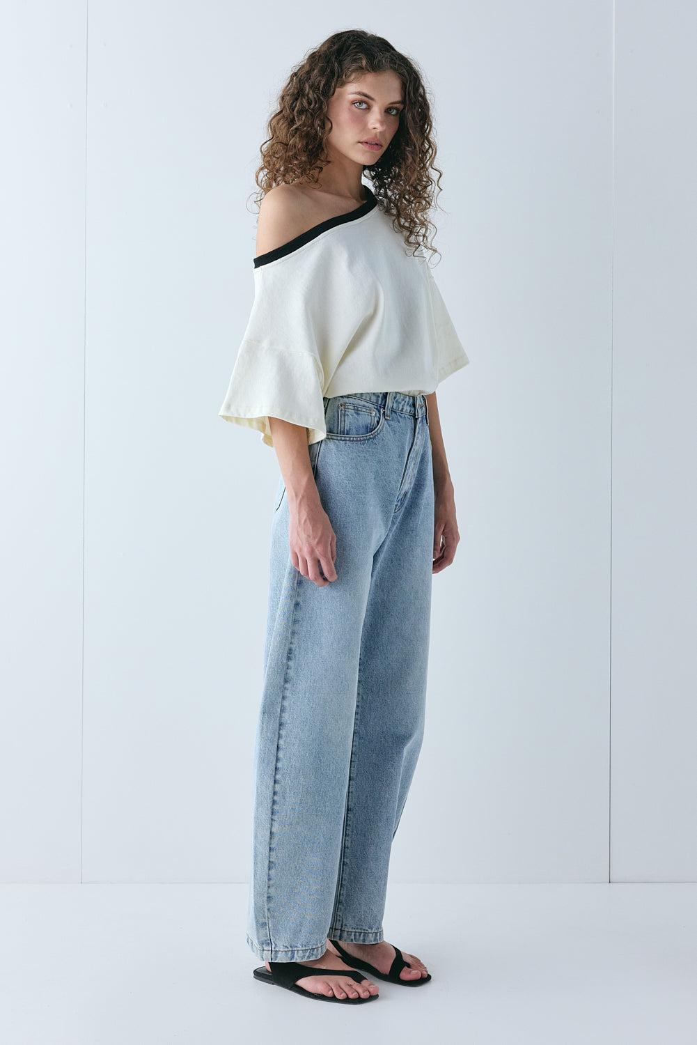 Spring Blake Tee Blake Tee Cream – VRG GRL