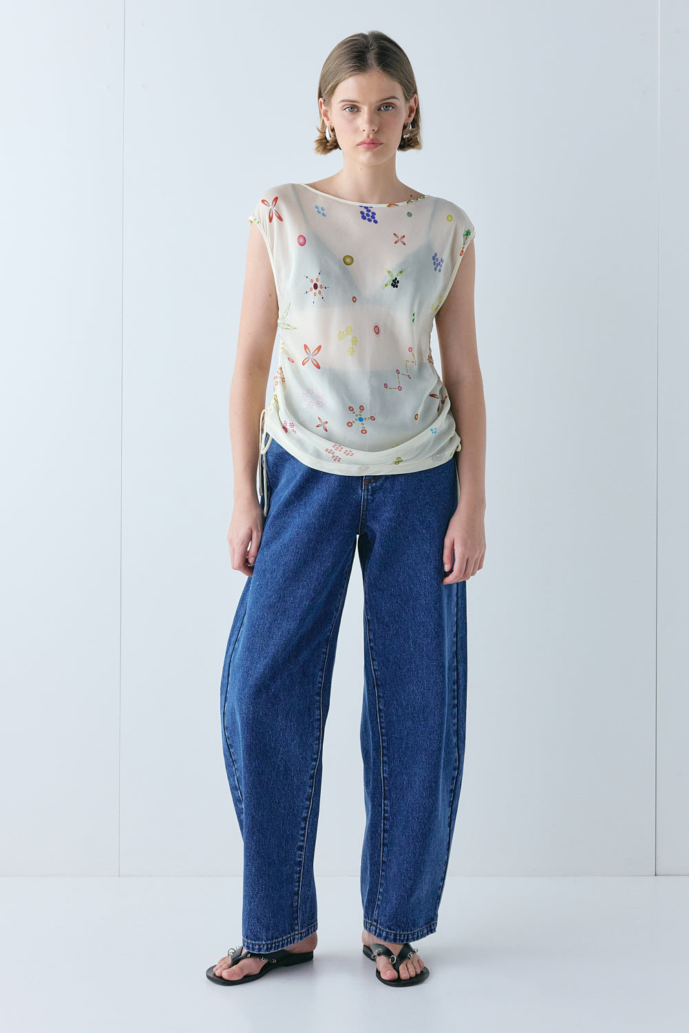 Lyla Sheer Top Pia